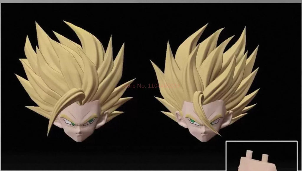 In stock HM&AIR Studio Dragon Ball Super Son Gohan Head Sculpt SSJ2 Action Figure Collectible Anime Figurine Toy Gift
