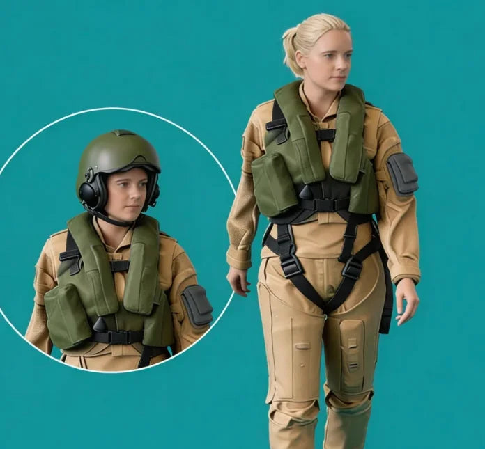1/72 Resinbausatz Figur, ungefärbt und selbst zusammenzubauen A-2265