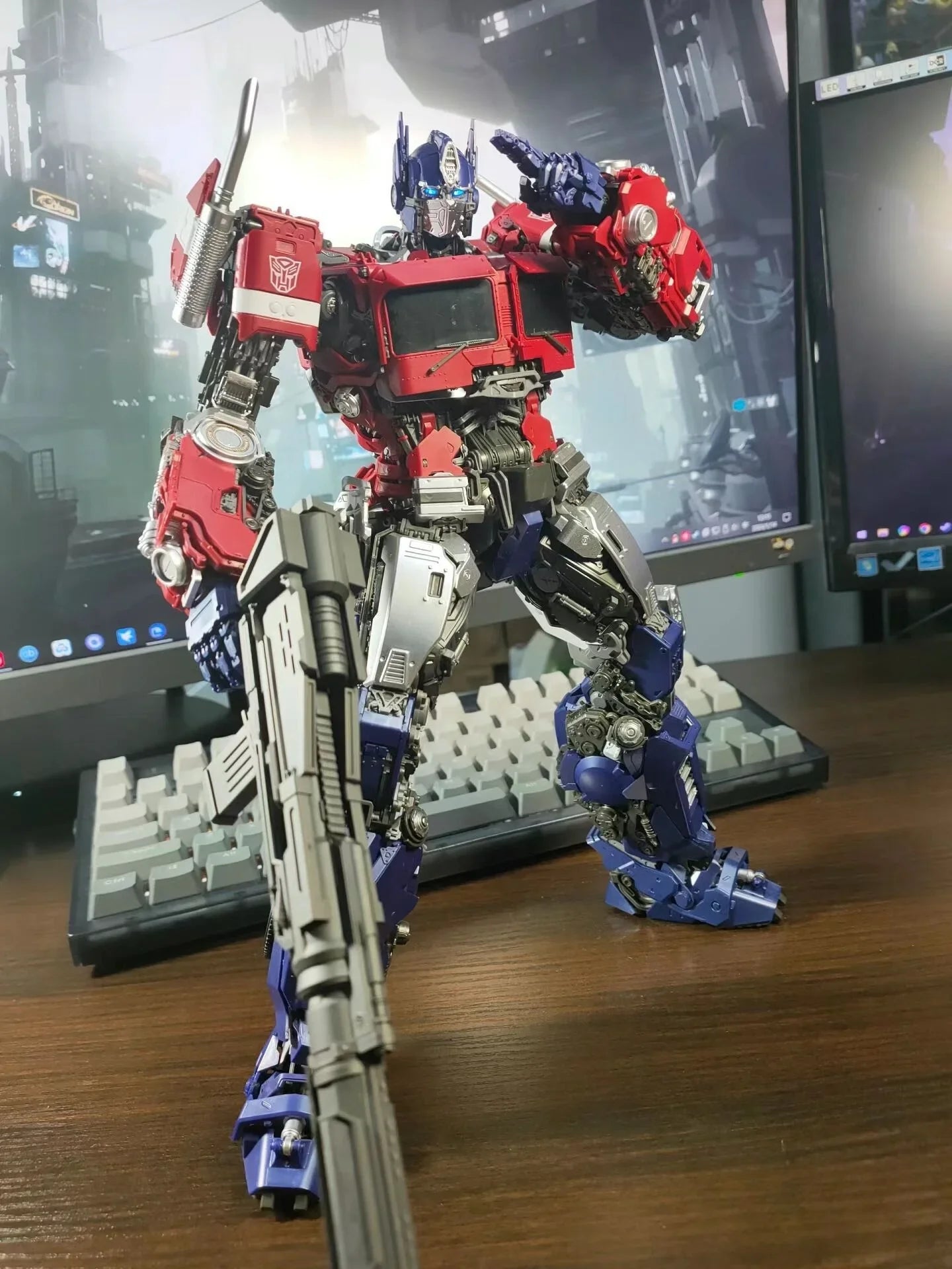 In Stock Yolopark Sansky Optimus Prime Legend Movie Transformation Assembled Toys Op  Shockwave Assembled Action Figure Toy