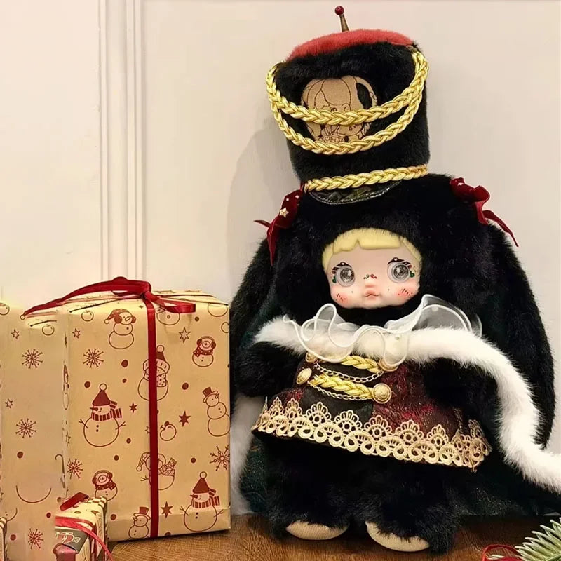 Nommi The Nutcracker 400% Limited Edition Hanging Card Plush Figurine Trendy Decorative Item Surprise Cute Figurine for gift