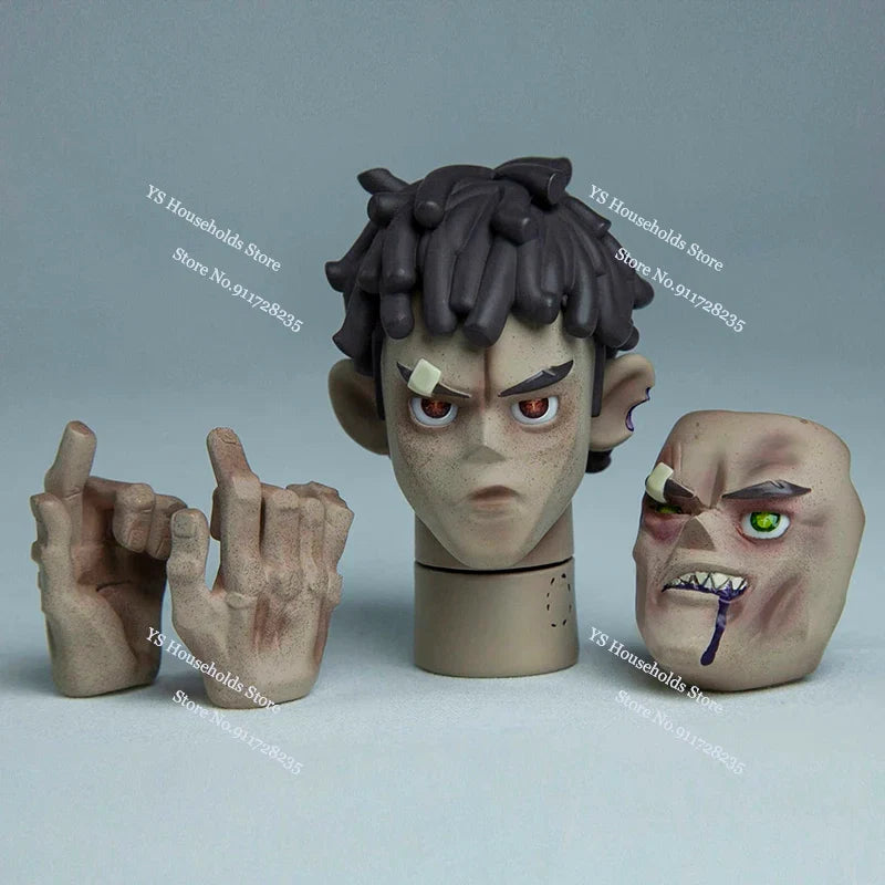PART2PARK Original 1/6 Halloween Limited Cosplay Horror Man Blood Head Sculpt Delicate Model Toys For 12" Action Figure Decors
