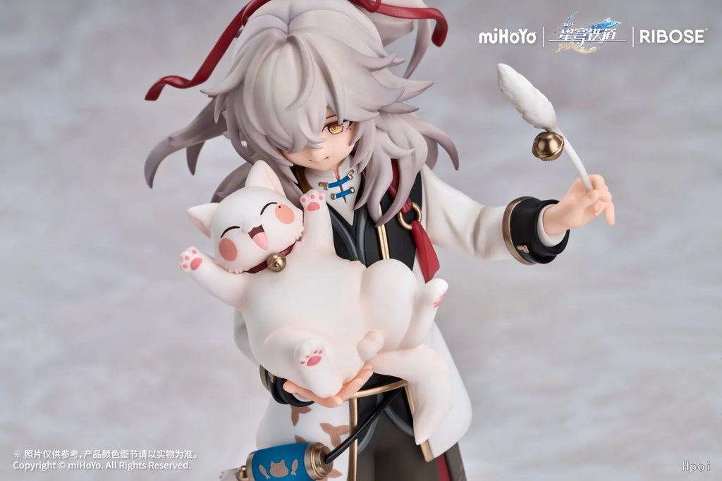 In Stock Original RIBOSE RISE UP Series Honkai: Star Rail Jing Yuan Tiny Cat Series Figure Collection Model
