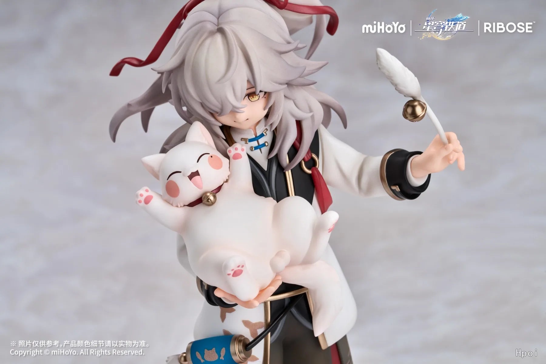 In Stock Original RIBOSE RISE UP Series Honkai: Star Rail Jing Yuan Tiny Cat Series Figure Collection Model