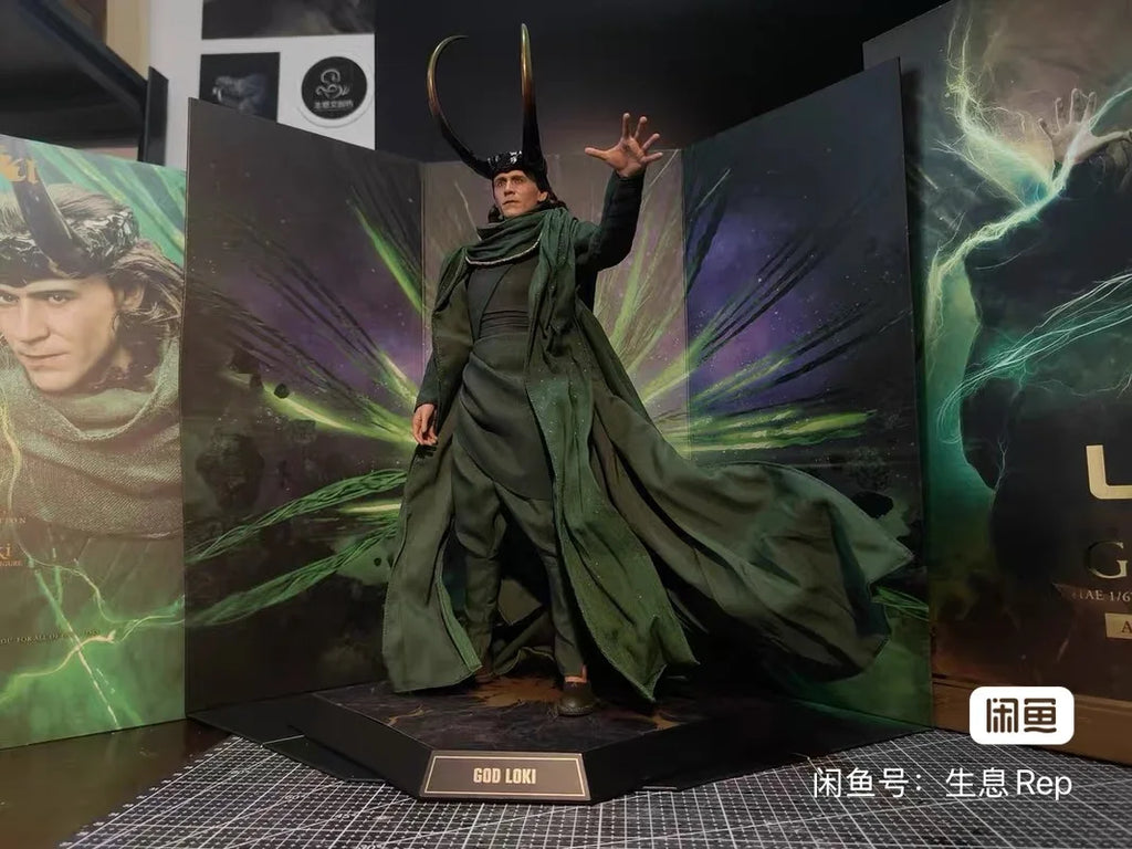 original Hot Toys Ht Dx40 1/6 Loki 2 God Loki Dx041ae God Loki Glue Hair Version Action Figure Fan Hobbies Toy Birthday Gifts