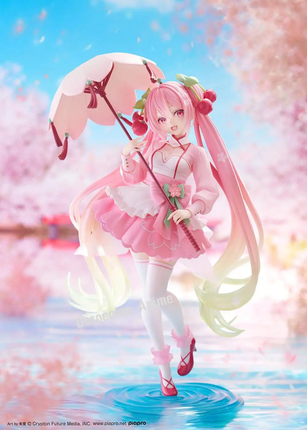 Pre-Order Original Taito Artist Masterpiece Hatsune Miku Sakura Sakura Dress Ver. Kawaii Miku Girl Figure Table Decoration Model