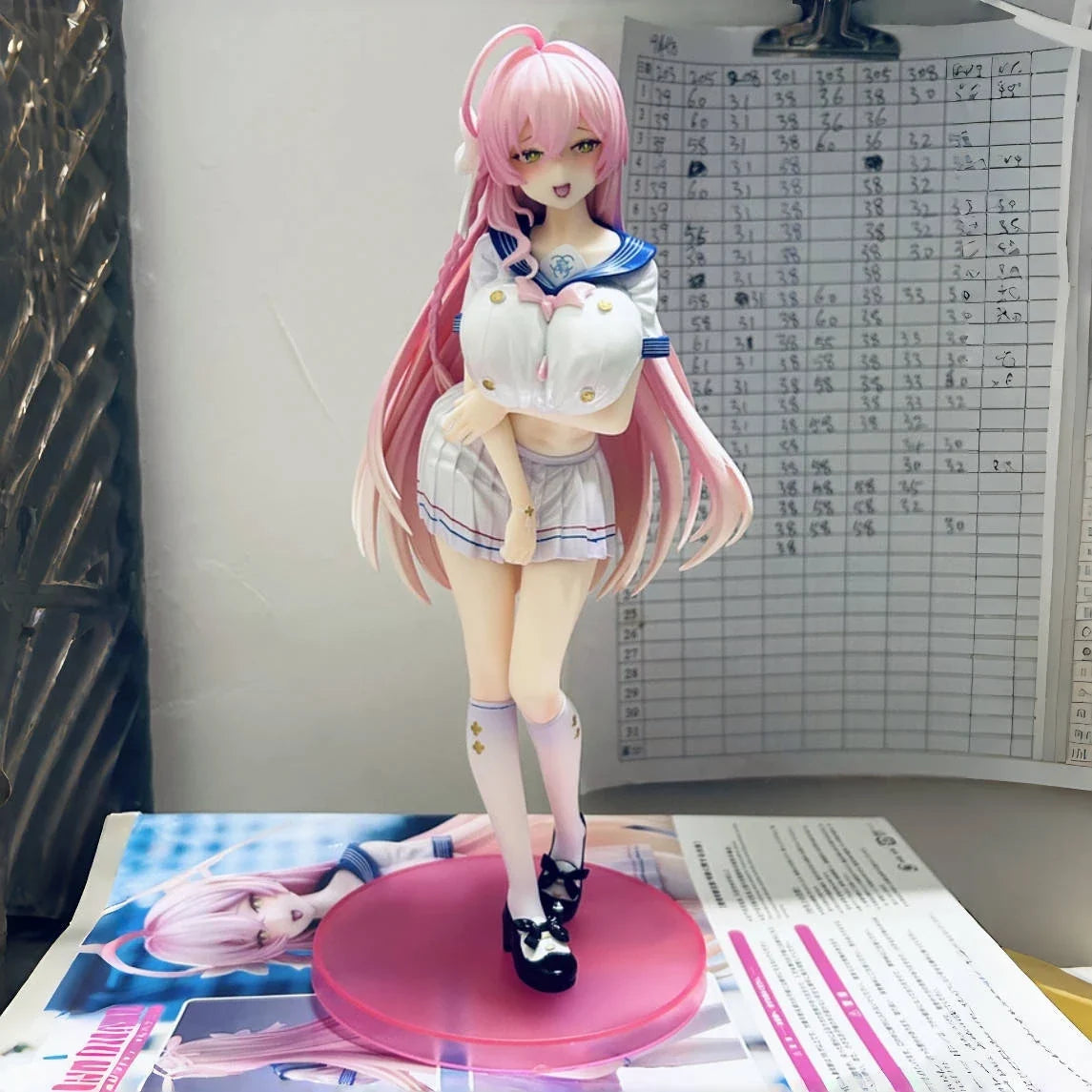 Blue Archive Urawa Hanako Bunny Girl 27cm Pvc Figure Game Statue Collection Anime Action Model Doll  Adult Toys Gift