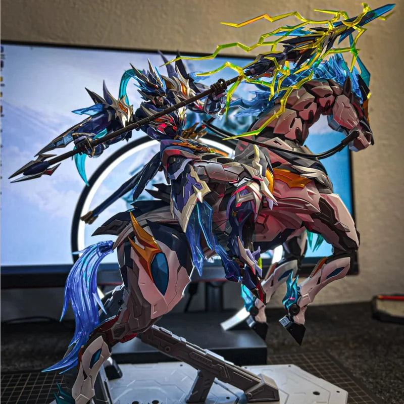Motion Drive Zhao Yun Super Articulated Alloy Skeleton Robot Model DIY Assembly Collectible Figure Handmade Action Toy