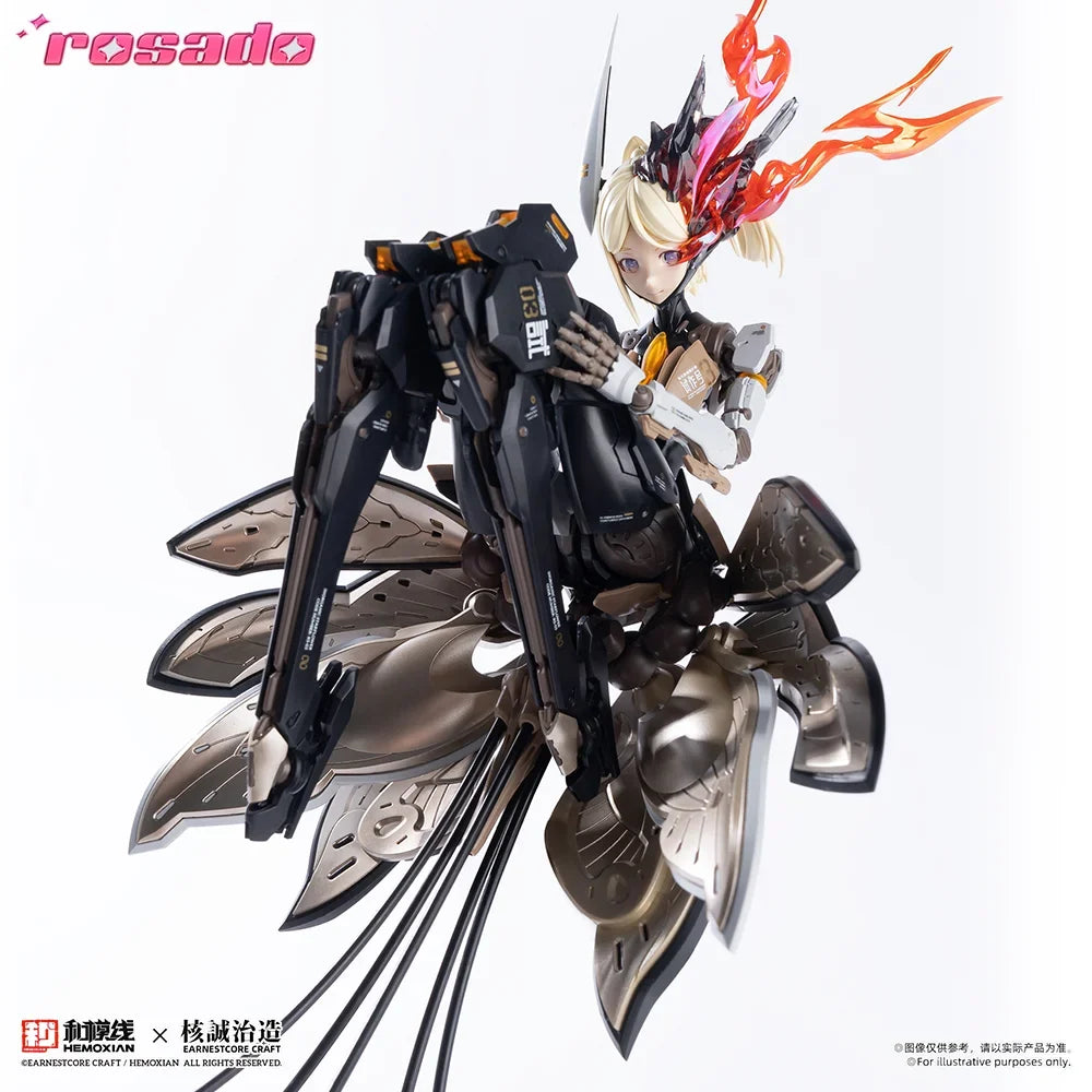 HEMOXIAN x Earnestcore Craft 1/10 RS-03 Starflower Lily Rosado Action Figure Assembly Model Kit Collection Ornament Toys Gift