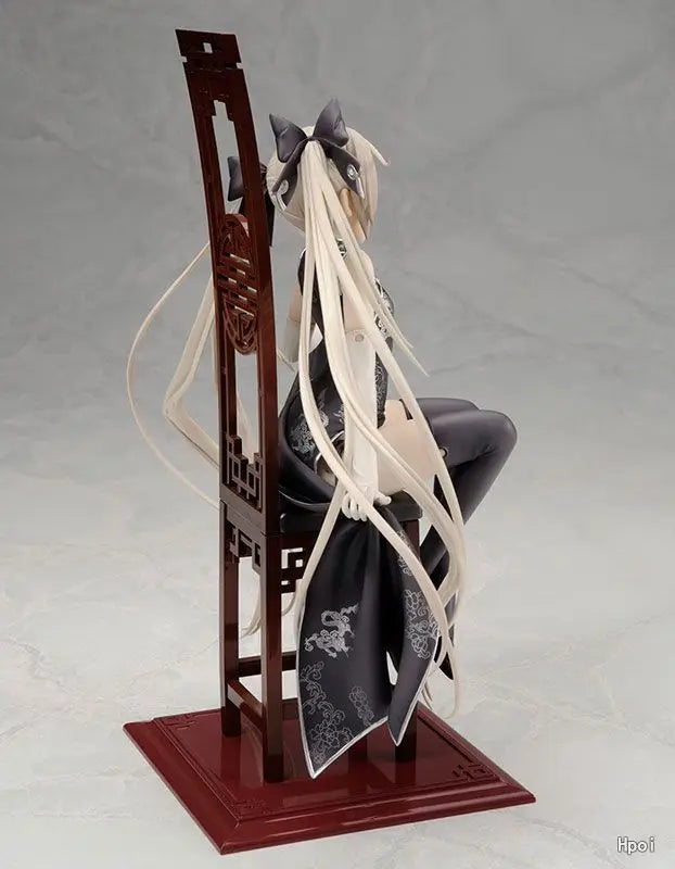 Original in Stock Alter Kasugano Sora Black Cheongsam 1/7 Figures Model Toys Gifts Collection Ornaments