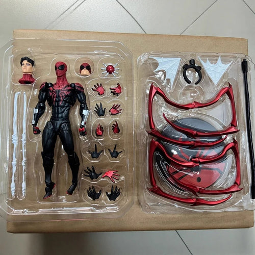 16cm Ko Ultimate Spider-Man Kapitel Parker Anime Actionfigur Modell Gesammeltes Desktop Ornament Garage Kit Trendige Puppenspielzeug Geschenke