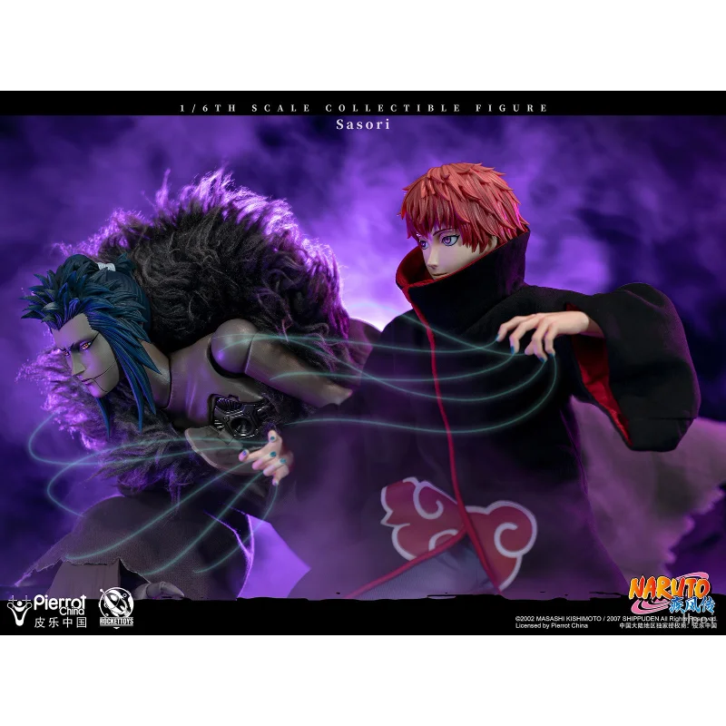 【Pre-sale】Original RocketToys (ROC) ROC-010 NARUTO Shippuden Sasori Anime 1/6 Action Figure Model Toys Ornaments