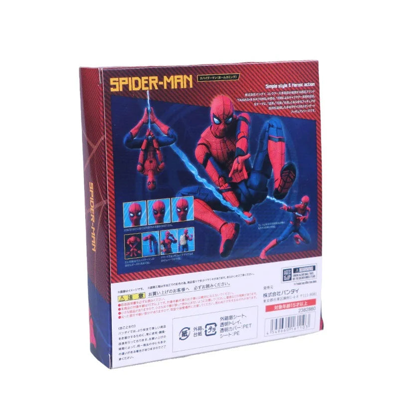 15CM SHF Spiderman Action Figure Spider Man Far From Home Version Articulated Figure Model Doll Toys Gift For Boyfriend Children