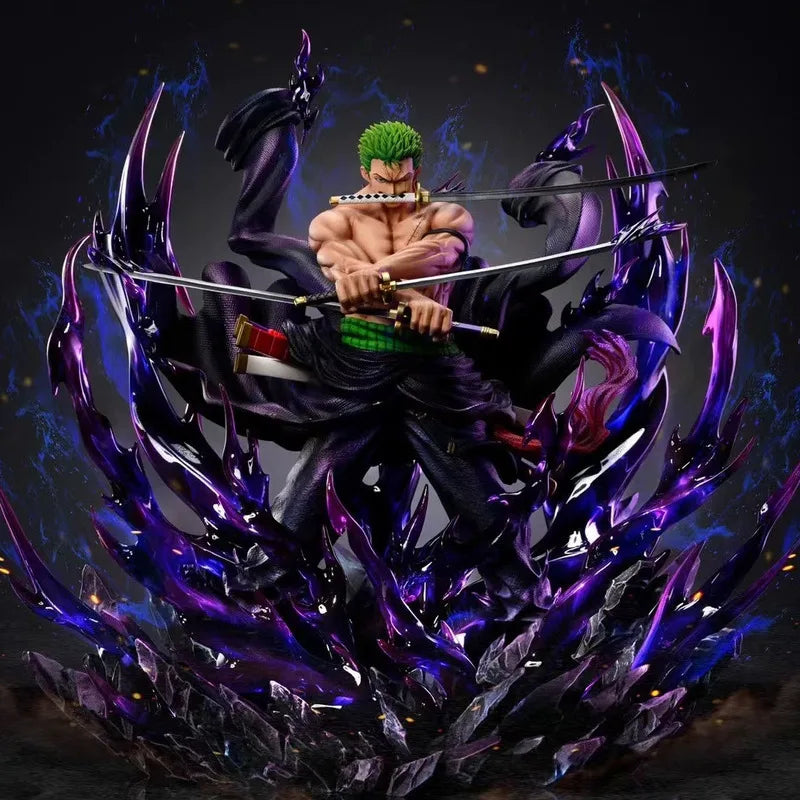 TH Studio One Piece Roronoa Zoro Resin Statue 34cm Anime Modell Actionfigur Desktop Ornament Figma Figur Sammlerstücke