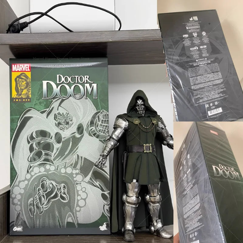 Height About 33.5CM  1/6 Scale Victor Doom 12-inch Full Set Action Figure Soldier In Stock HotToys HT CMS022B Special Edition