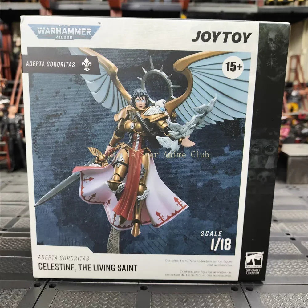 JOYTOY Genuine Original Dark Source Warhammer 40K 1/18 Sisters Celestine Living Saint (set of 3) Animation Series Toy Collection