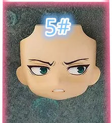 Genuine Attack on Titan Q version Mikasa Eren Levi face parts