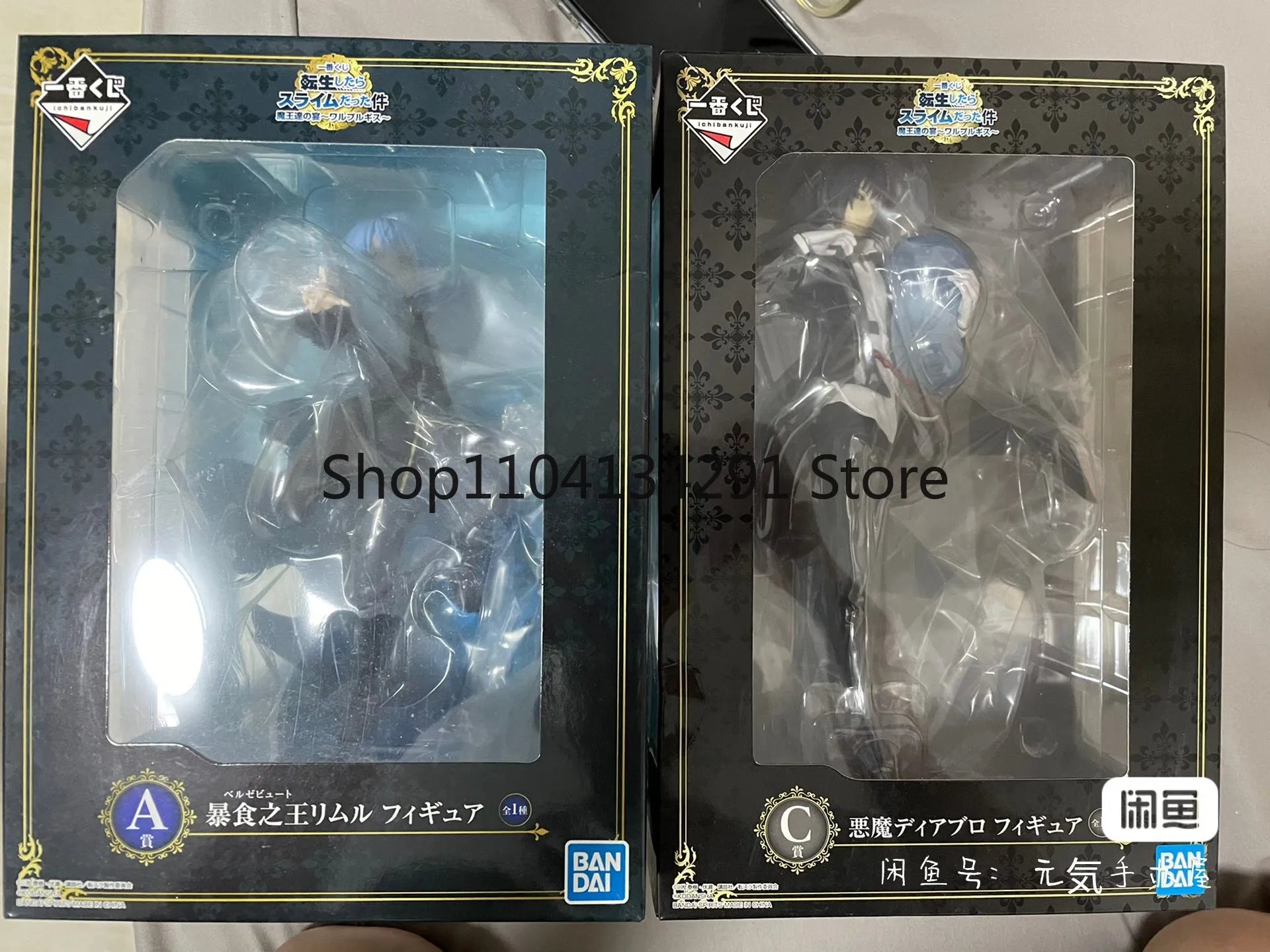 Original Bandai Rimuru Tempest Milim Nava Diablo Figure Anime That Time I Got Reincarnated As A Slime Figurine Model Doll toy
