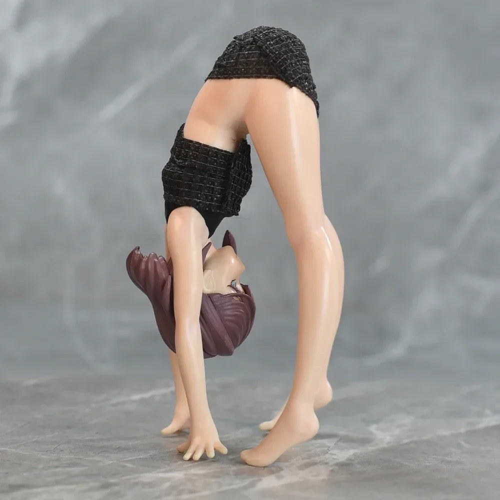 Aixlan Hentail Figure Yuririn 14cm Sexy Handstand PVC Action Figure Matte Paint Adult Anime Girl Statue Collectible Figurine