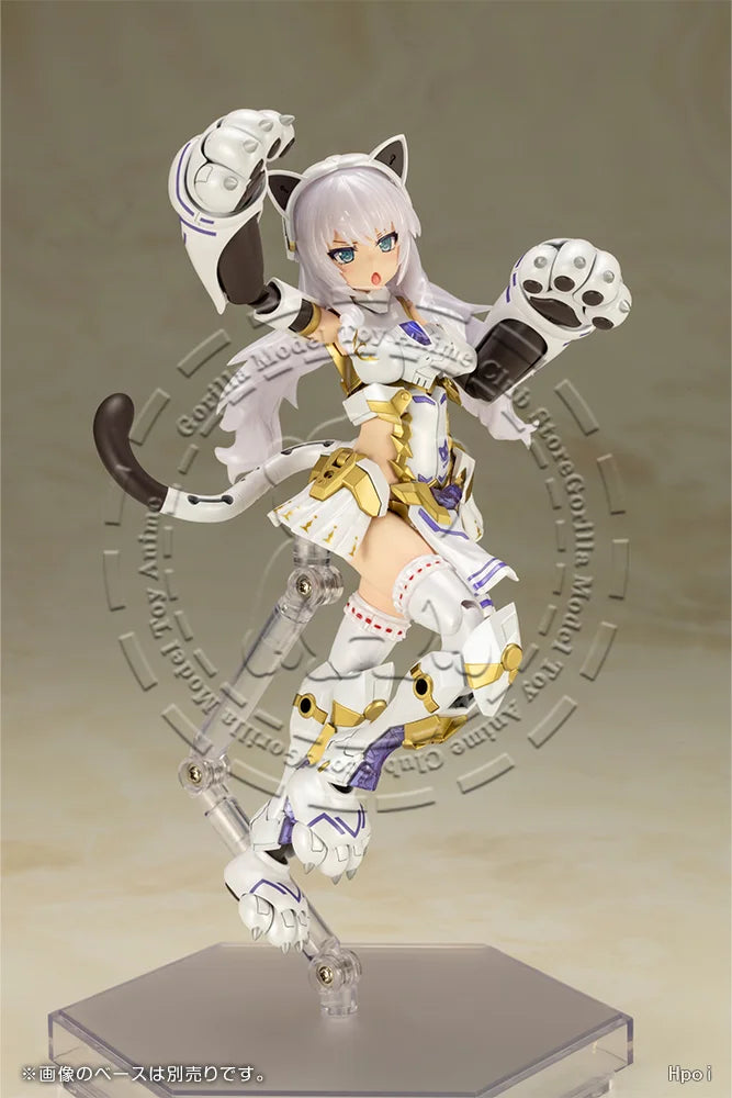 In Stock Original Genuine KOTOBUKIYA Frame Arms Girl Tuga I Nyan Nyan Armor 160mm Model Kit Action Figure Collectible Gift