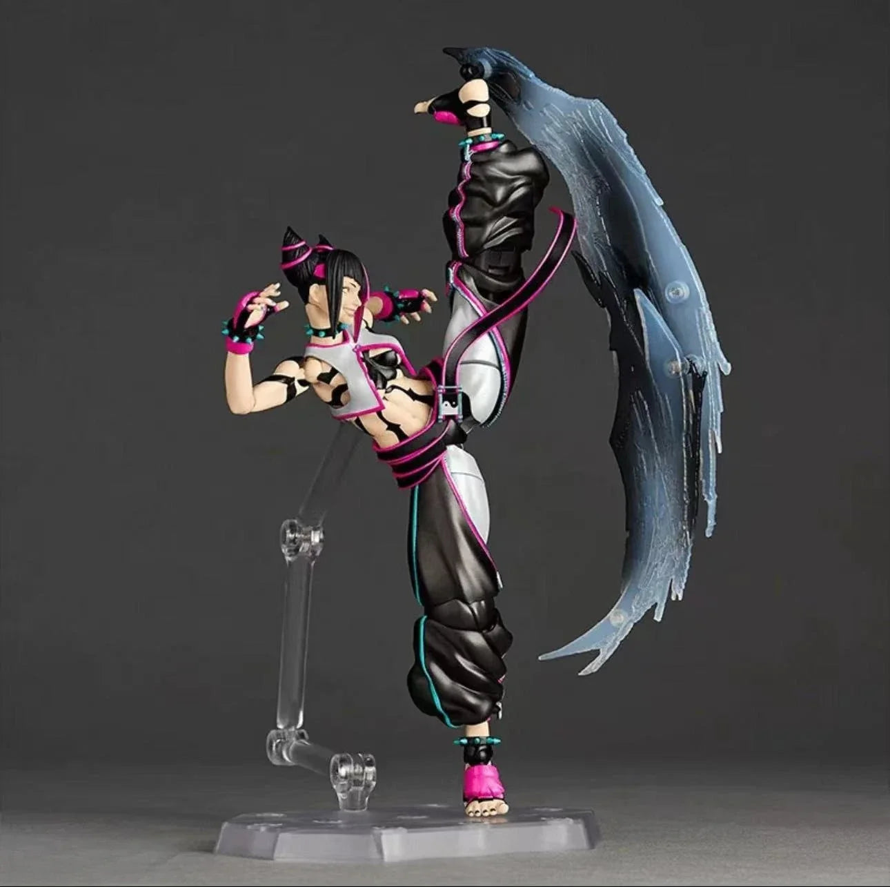 In Stock Kaiyodo Rinsen Technology Amazing Yamaguchi Style Street Fighter Juri Action Figure Toy Collection Gift