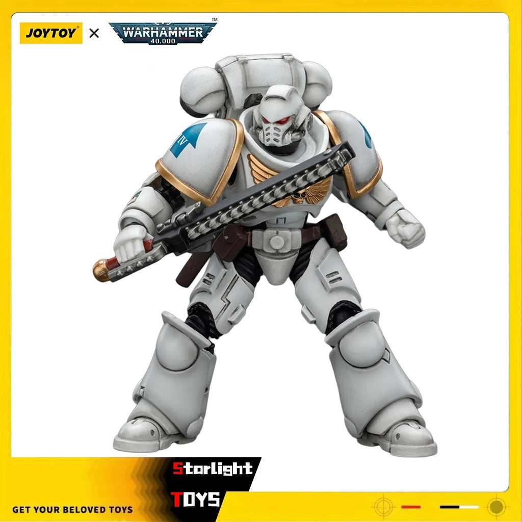 JOYTOY Warhammer 40K 1/18 Action Figure SPACE MARINES WHITE CONSULS INTERCESSORS 1