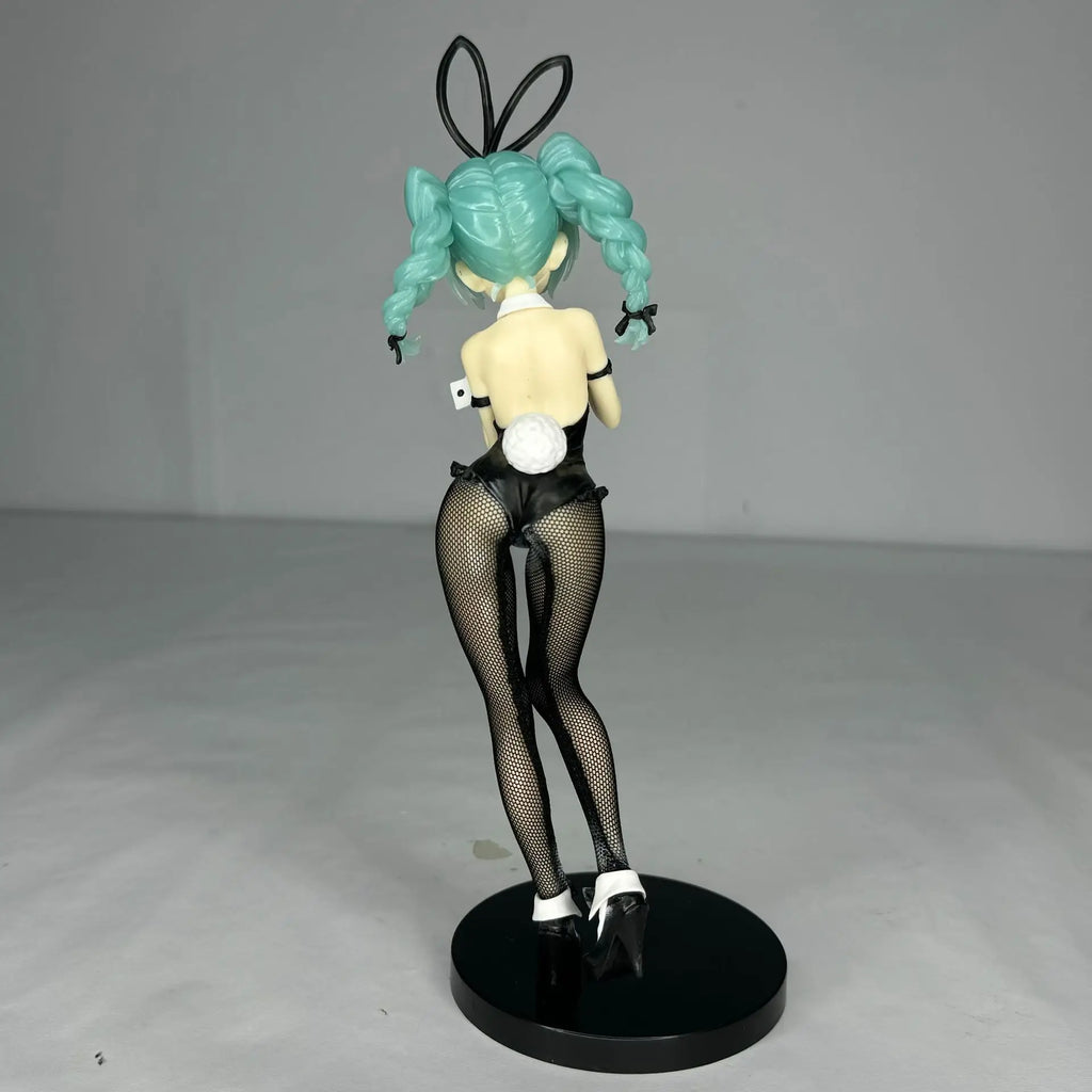 28cm Bunny Girl Miku Action Figure Anime Bicute Bunnies Women'S Solid Figures Collection Ornament Gifts Desktop Decorate Toys