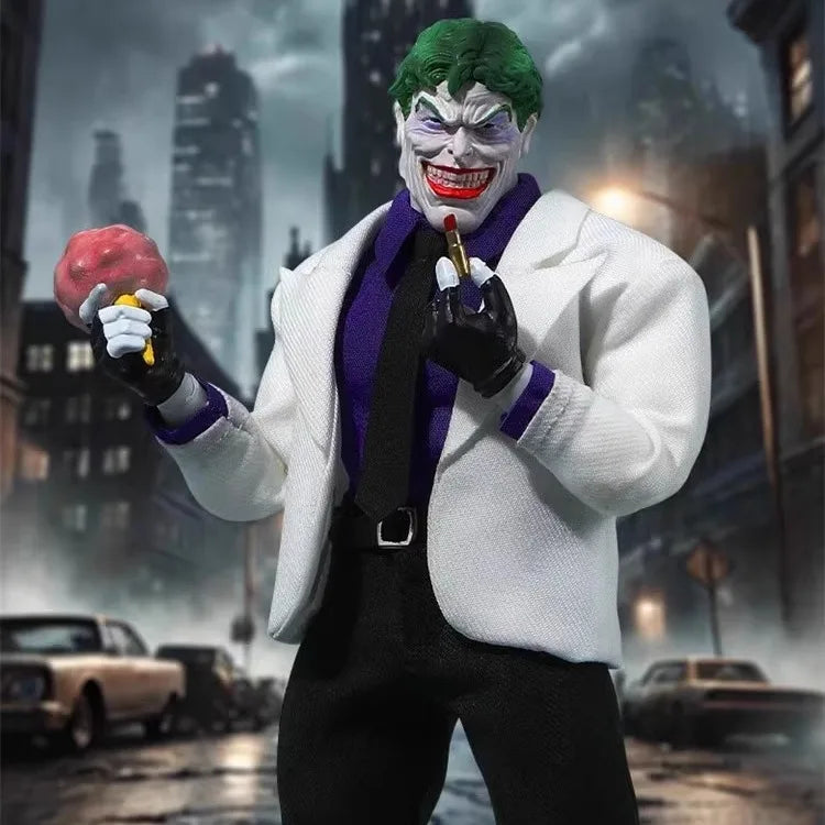 Joy Man Toys Crazy Criminal Action Figure - 1/12 Scale Collectible Dark Knight Returns Robot Toy for Kids Birthday Gift