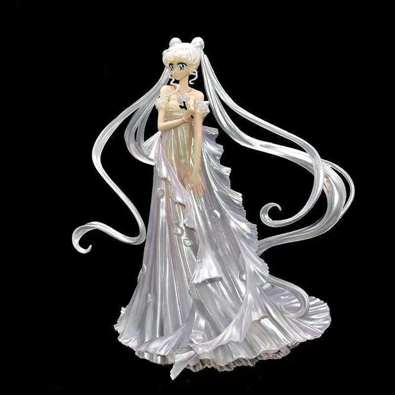 Moon Anime Figure Tsukino Usagi Action Figurine Pvc Statue Model Collectible Ornament  Decor Toys Kids Christmas Gifts