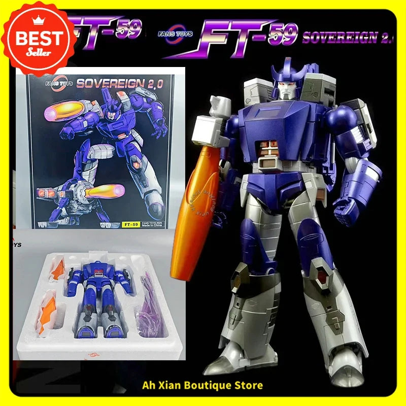 New in Stock Transformed Toys FansToys FT-59 FT-59 Sovereign 2.0 Galvatron MP Ratio Action Figures Toys Christmas Gift