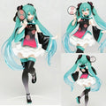 Hatsune Miku Chinoiserie Chi-Pao Jingpin Fan Garage Kit Collectible Action Figure Handmade Ornament for Figurine Collectors