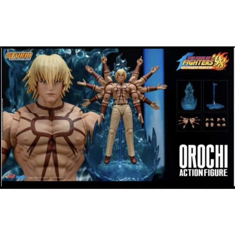 New Storm Toys Original 1/12 King of Fighters 98 Orochi Special Color Snake SKKF04 Game Mobile Doll Model Handmade Toy Gift Spot