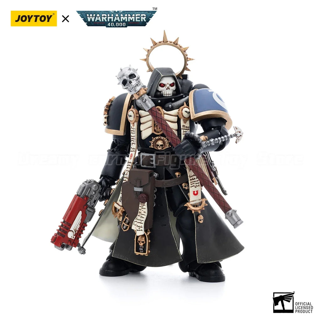 【In Stock】JOYTOY Warhammer 40K Ultramarines Primaris Chaplain Brother Varus 1/18 Action Figure Models Toys