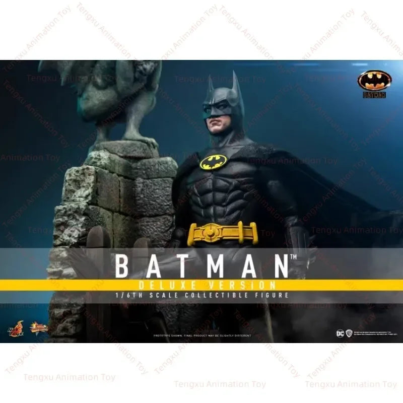 Original HotToys HT 1/6 MMS692/693 1989 Keaton Batman Action Figure Toy Collection Gift