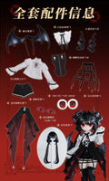 5th Anniversary New Tinyfox 1/6 Bjd Movable Joint Ball Dark God Grafa Full Set Of Bagged Face Articulated Action Figure Toys