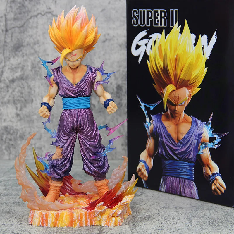 Dragon Ball Super Saiyan 2 Future Beast Son Gohan Figure Anime Figurine Model Statue Boy Gift