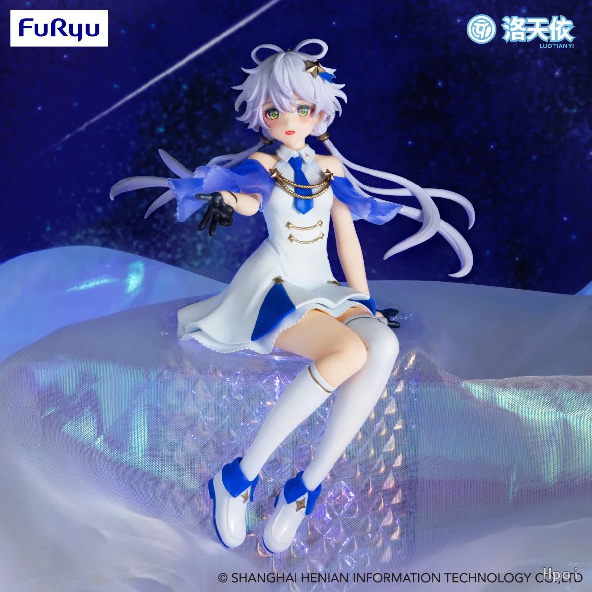 15CM Anime Vsinger Luo Tianyi Noodle Stopper Figure Meteor Series Model Doll Toy Gift Collection Action Figure