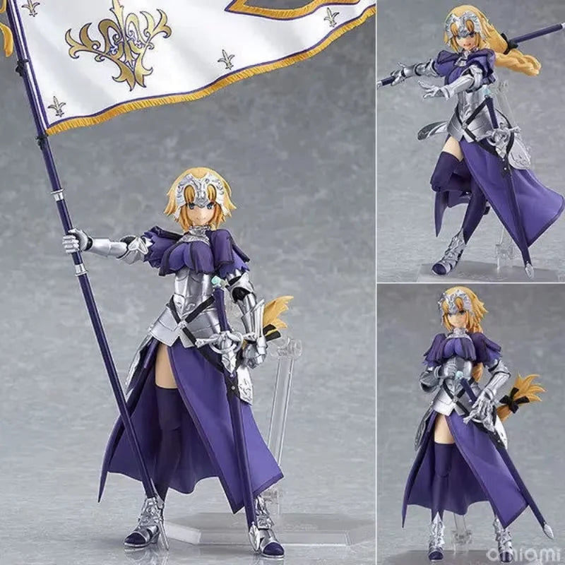 Figma366 Joan of Arc movable humanoid action figure fate collection model Office desktop ornaments toy doll gifts