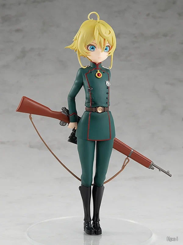 Original in Stock GSC POP UP PARADE A Little Girl Tanya Von Degurechaff Figures Model Toy Gift Collection Ornament