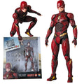 Mafex 058 The Flash Action Figures Toys 16cm Movable Statues Model Doll Collectible Ornaments Gifts