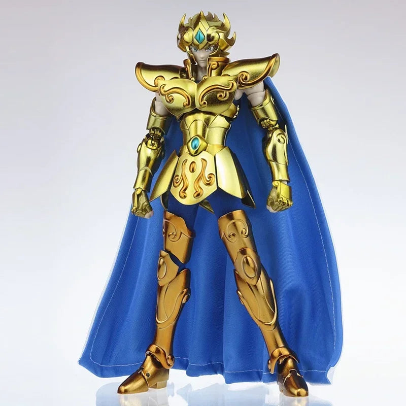 In stock JM.MST Saint Seiya Myth Cloth EXM Leo Aiolia Plus 3.0/Crown 1/7 25cm Gold Knights of the Zodiac Action Figure