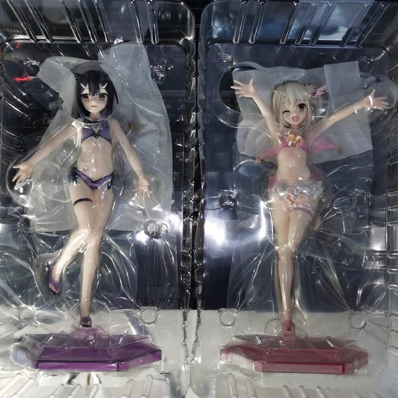 20cm Fate/kaleid liner Prisma Illya 2wei! Miyu Edelfelt Anime Figure Caster/Illyasviel von Einzbern Action Figure Model Doll Toy