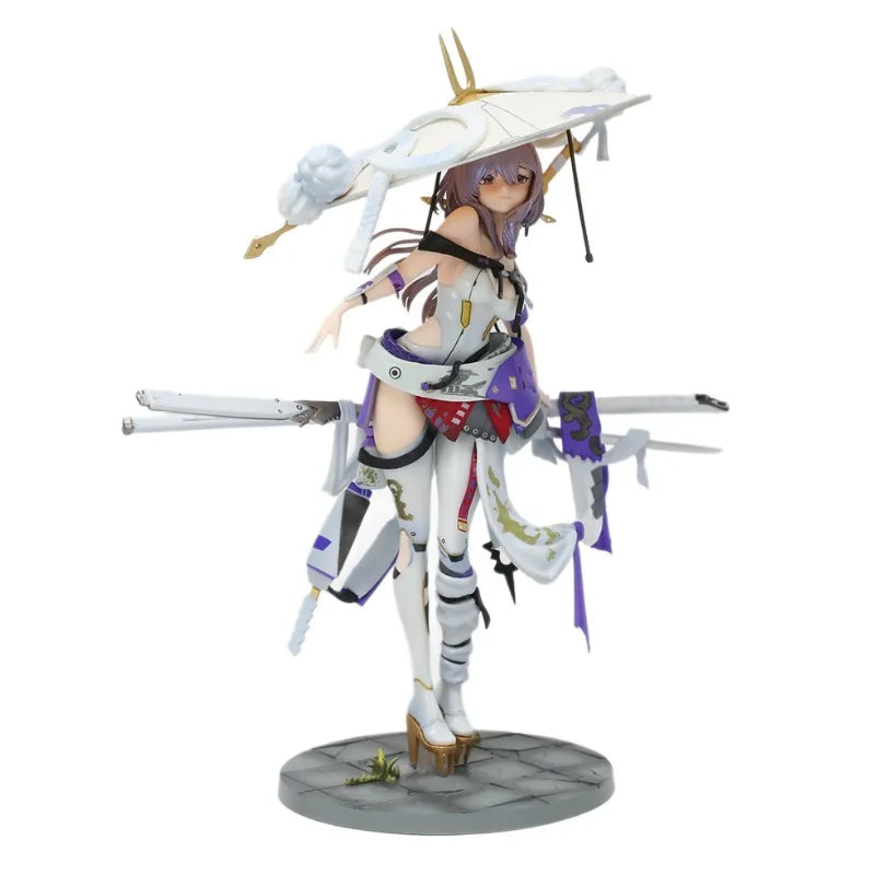 New 25cm Anime Goddess Alice Red Lotus Action Figure Pvc Collectible Statue Desktop Ornament Gift For Anime Fans Birthday Gift