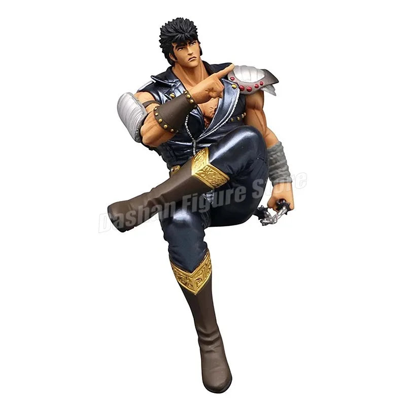 Fist of the North Star Actionfigur Kenshiro Figur Auto Ornamente PVC Sammlung 13cm Anime Ken Noodle Stopper Modell Spielzeug Geschenke