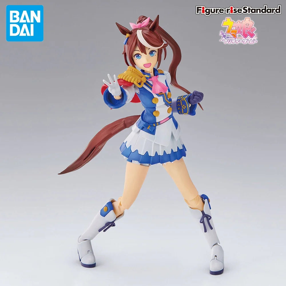 Original Genuine BANDAI Uma Musume Pretty Derby Figure-rise Standard FRS Tokai Teio Special Week Silence Suzuka Action Figure