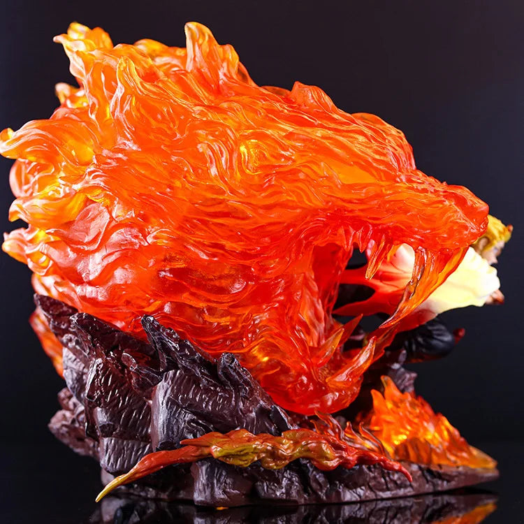 51cm Demon Slayer Anime Figure Rengoku Kyoujurou Agatsuma Zenitsu Peripheral Model Statue Desktop Decoration Ornaments Gifts Toy