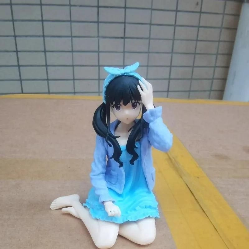 10cm Anime Lycoris Recoil Nishikigi Chisato Inoue Takina Gk Figures Car Computer Case Decoration Model Trendy Toy Collectible