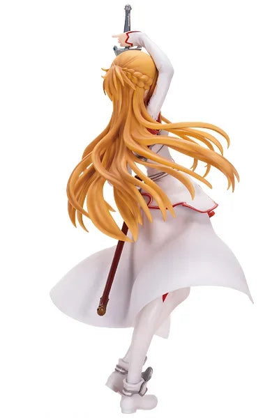 1/7 Anime Uncolored Resin Figure Kit Yuuki Asuna Sword Art Online Unpainted Garage Resin Kit Model GK White mold TOYS Gift