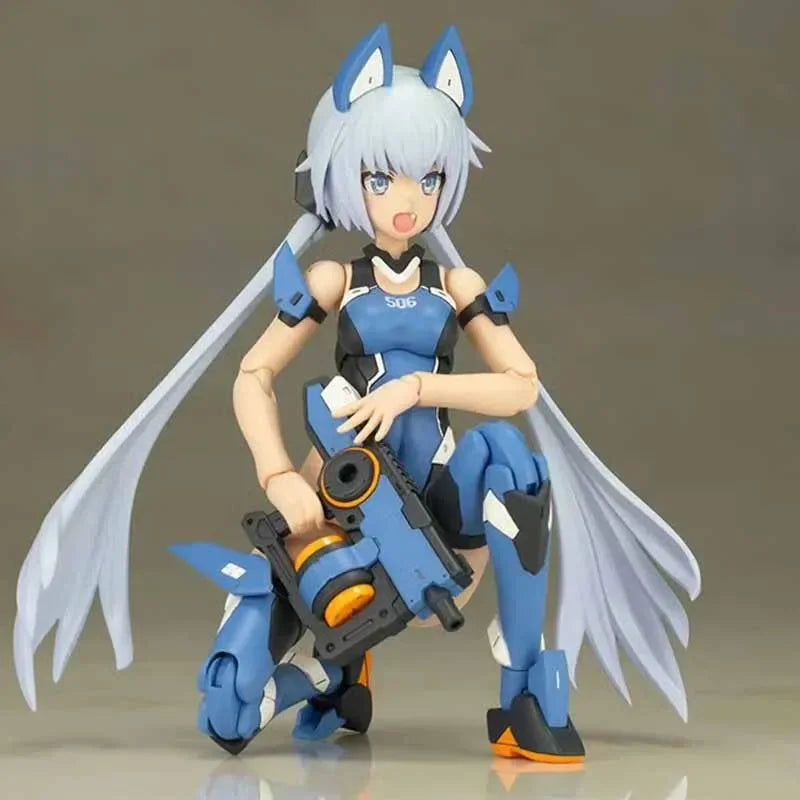 Genuine In Stock Kotobukiya Original FRAME ARMS GIRL STYLET WILBER NINE HRESVELGR=RUFUS QIPAO Ver. Anime Figure Assembly Model
