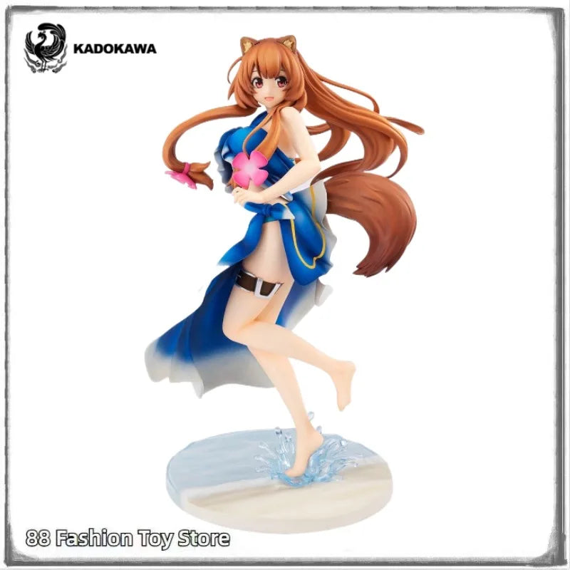Auf Lager Original KADOKAWA KDcolle The Rising of The Shield Hero Raphtalia Badeanzug Anime Figur Spielzeug Geschenk Ornament