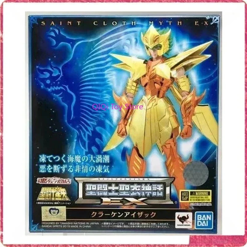 In Stock BANDAI Saint Seiya Saint Cloth Myth EX Siren Isaac 18 Cm Anime Character Model Toy Gift Collection